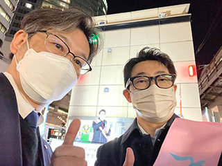 池田理明第二東京弁護士会副会長・栗林武史第二東京弁護士会副会長